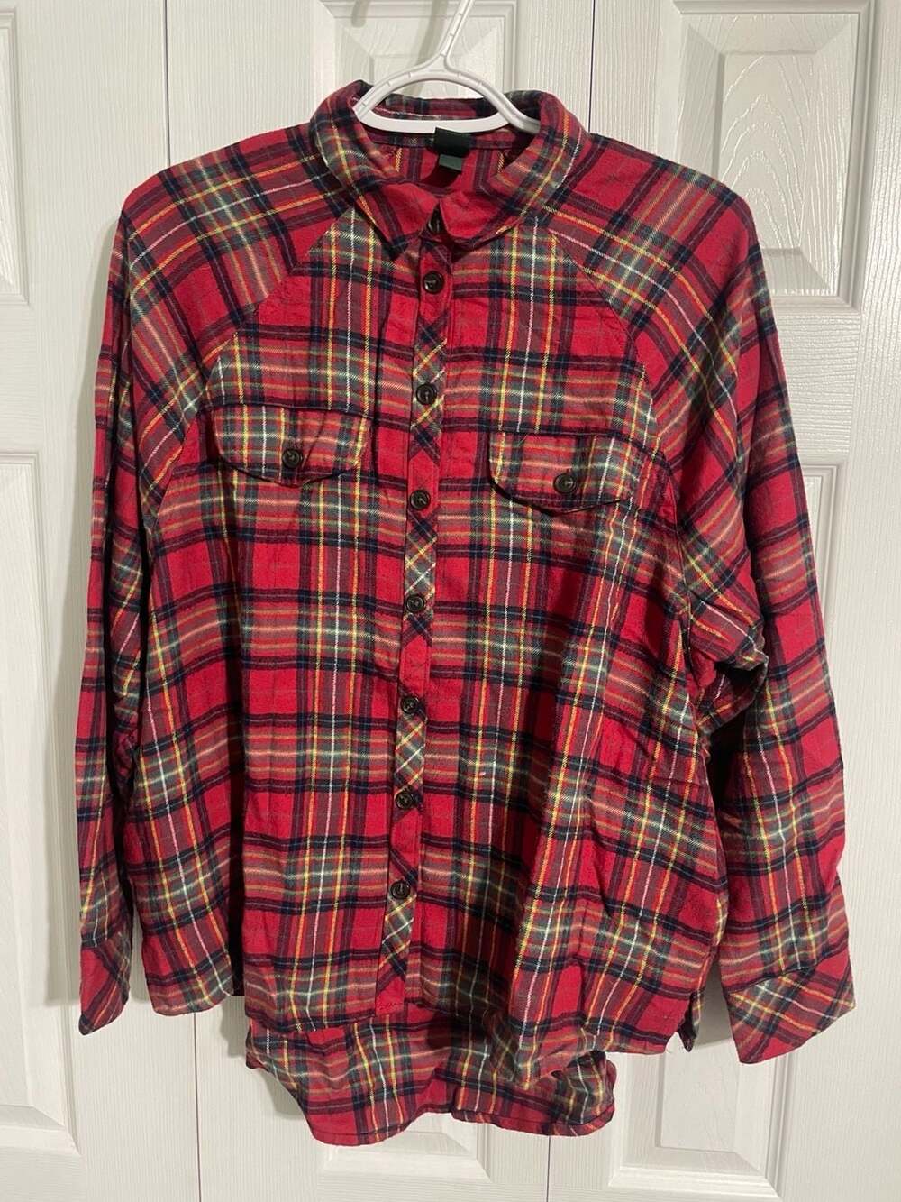 Wild Fable Red Plaid Flannel